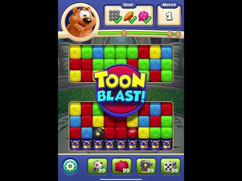 TOON BLAST Levels 3564 - 3570 [No Boosters]