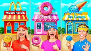 One Colored House Challenge | Crazy Challenge by Friendly DO