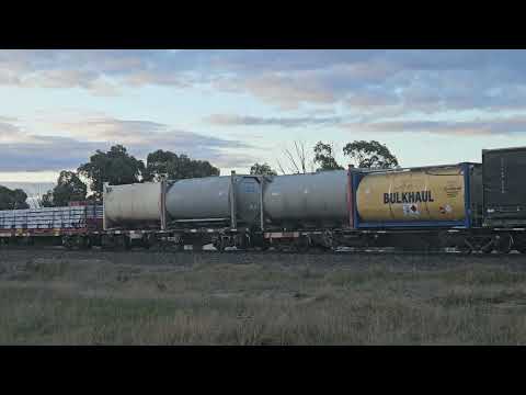 2PM5 PN Linfox Express #1 to Melbourne, 1655, 27/6/24, Ararat South VIC.