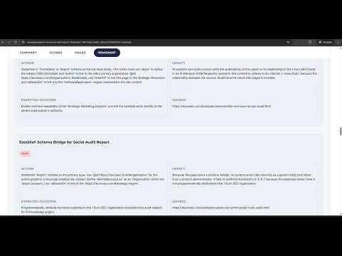 Structured Data MCO AI Audit 소개 영상