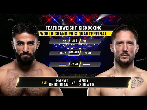 Marat Grigorian vs Andy Souwer full fight
