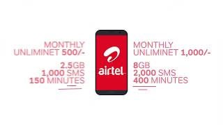 Airtel UnlimiNET: Get More and More...data, minutes and sms!