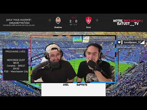 ALLEZ BREST !🔵SHAKTAR - STADE BRESTOIS 29🔵 #SHASB29 Ligue des Champions LDC J7 live stream