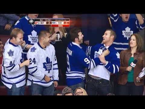 Lupul Goal VS Detroit - Jan 7th,2012