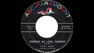 1961 HITS ARCHIVE: Tonight My Love, Tonight - Paul Anka