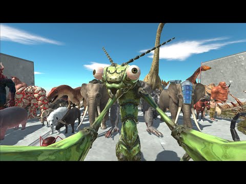 DINOSAUR RACE 27 - PART 2(all units race) - Animal Revolt Battle Simulator