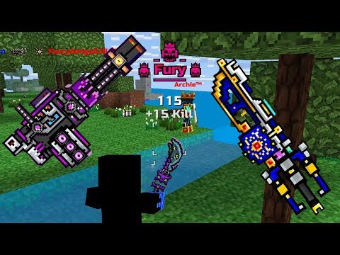 Pixel Gun 3D - BEST WEAPON IN MAGE BATTLE - New Update / Fury Kill