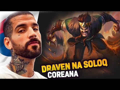 OS COREANOS NÃO QUERIAM VER O DRAVEN DO BRTT!  - BOOTCAMP DO BRTT NA KR
