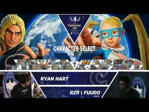SFV: RZR Fuudo vs Ryan Hart - Capcom Cup 2016 Day 1 Top 32 - CPT2016