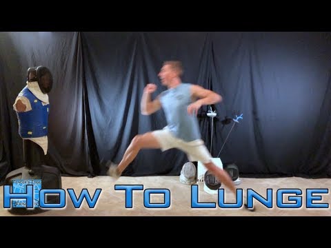 Fencing Footwork You Can Practice at Home - How To Lunge