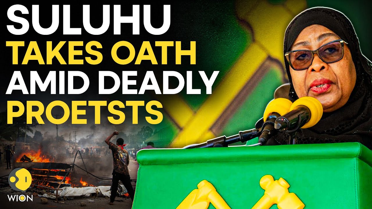 Tanzania Elections LIVE: Samia Suluhu Hassan Sworn In As President After Days Of Deadly Protests