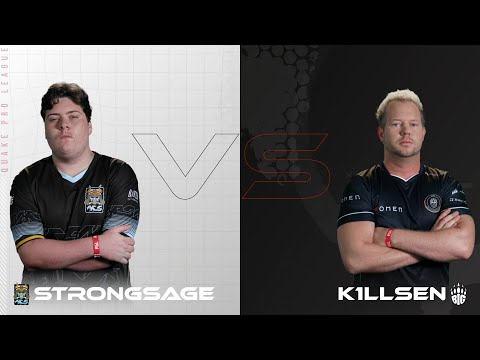 Strongsage vs k1llsen - Quake Pro League - Week 6
