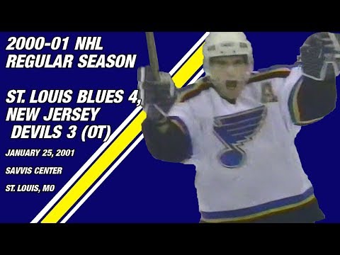 St. Louis Blues 4, New Jersey Devils 3 (OT): January 25, 2001