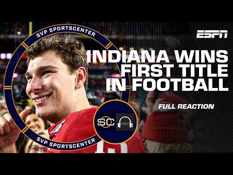 Miami vs. Indiana Reaction 🏆 Fernando Mendoza & Curt Cignetti make Hoosier history | SC with SVP