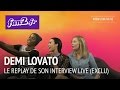 Demi Lovato en interview live chez fan2.fr, découvrez le replay de la vidéo (Exclu)