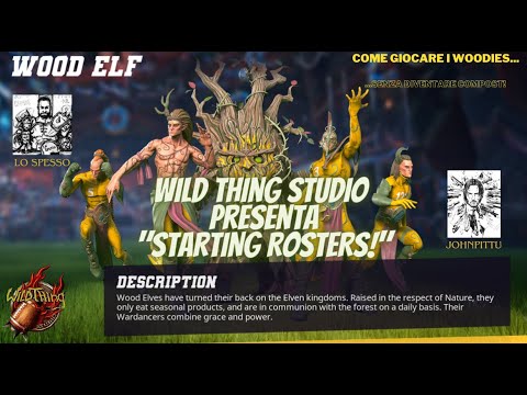 16.  STARTING ROSTERS! Guida di Blood Bowl ai WOOD ELF