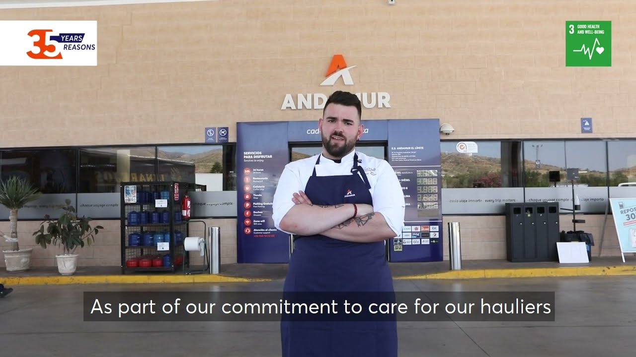 Video - Reason 31 – We look after your diet on the road