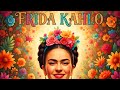 Frida Kahlo Color Heart Healing AI Art Film