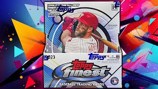NEW RELEASE!!! 2023 Topps FINEST Baseball Cards Box Opening!!!