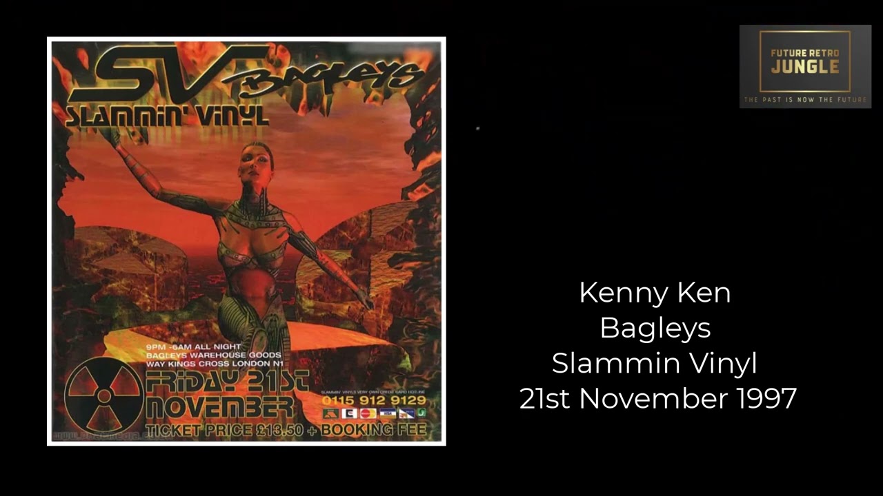 Kenny Ken - Slammin Vinyl - Bagleys -- 21 Nov 1997