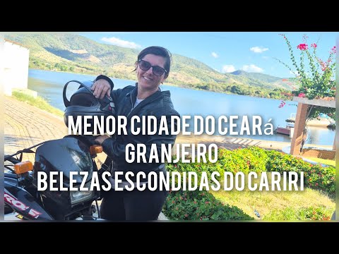 Bora comigo conhecer Granjeiro, a menor cidade do Ceará! 🏍️✨Localizada na região do Cariri-belezas 