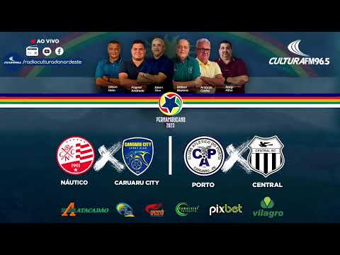 NÁUTICO x CARUARU CITY / PORTO x CENTRAL - Campeonato Pernambucano ( 2ª Rodada ) Ao Vivo