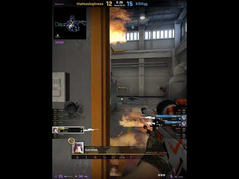 konstab vs 4. KOVA vs thatwaslegitness. m2 nuke. Elisa Nordic Championship 2021 Finland