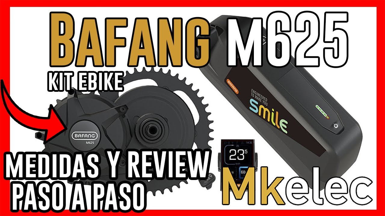 Watch Convierto mi Bici a Eléctrica con KIT Bafang M625 Motor Central | MEDIDAS NECESARIAS Y RENDIMIENTO Now Convierto mi Bici a Eléctrica con KIT Bafang M625 Motor Central | MEDIDAS NECESARIAS Y RENDIMIENTO