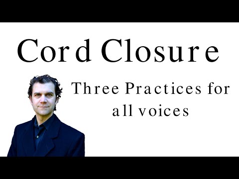 Beginner Singing Lesson - Cord Closure - Adduction Practice - All Voices