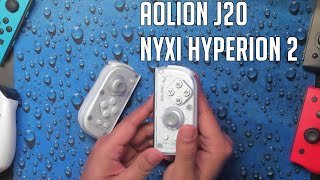 Aolion J20 / NYXI Hyperion 2 Joy-Con Review and Gameplay [PC Gyro]