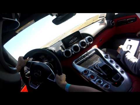 Hot lap at the street of willow springs in my amg gts.