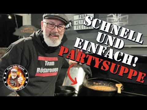 Ich mache die LECKERSTE Party-Suppe aus dem Dutch Oven