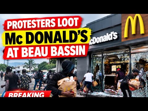 Protesters Loot McDonald's, Set Barkly Police Station on Fire # ...
