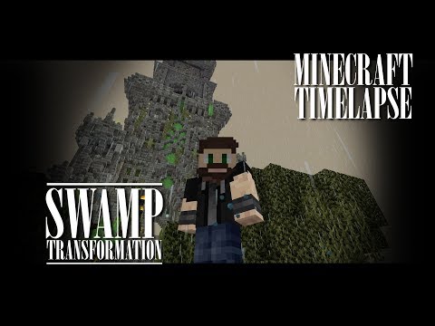 Swamp Biome Slime Tower| Minecraft Build Timelapse
