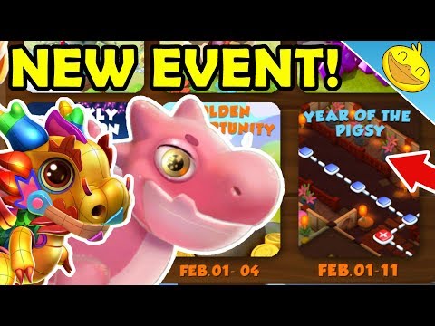 New YEAR OF THE PIGSY Castle Event NEXT WEEK! 2 NEW DRAGONS! - DML #1065