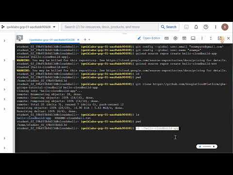 Continuous Integration and Deployment using Cloud Build in Google cloud