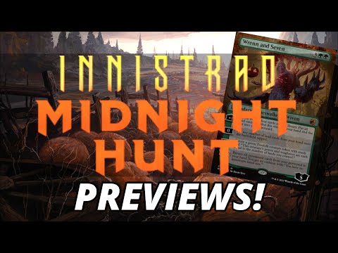 Innistrad Midnight Hunt Previews: Wrenn and Seven, Hot Removal, Triskaidekaphile, and More! (Mtg)