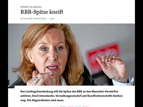 RBB Skandal Mauschelei? Der Landtag Brandenburg will die Spitze des RBB zu den Vorwürfen anhören