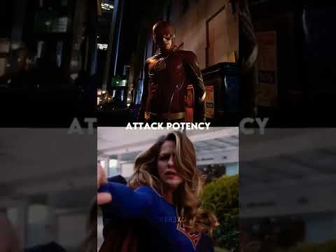 Flash vs supergirl #shorts
