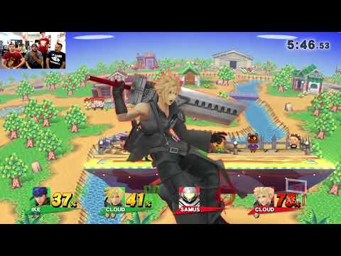 Striker & JOESTAR v. Mantiago & Xilef - SSC9 - Super Smash Bros for Wii U