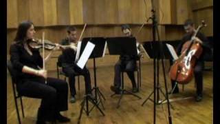 String Quartet No. 1 David Yzhaki 2nd Movement