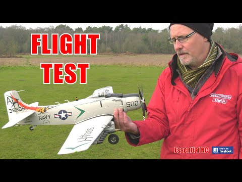 H-King A-1 Skyraider with ORX Flight Stabiliser: ESSENTIAL RC FLIGHT TEST