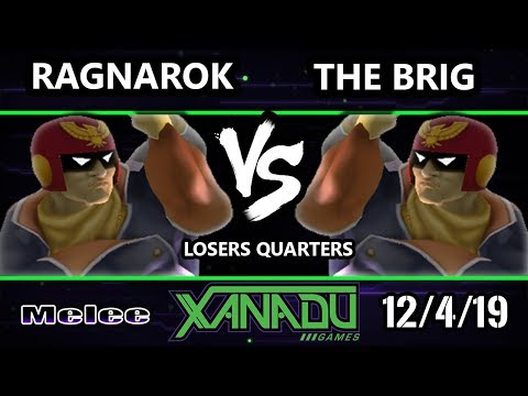 S@X 331 SSBM - The Brig (Captain Falcon) Vs. Ragnarok (Captain Falcon) Smash Melee Losers Quarters