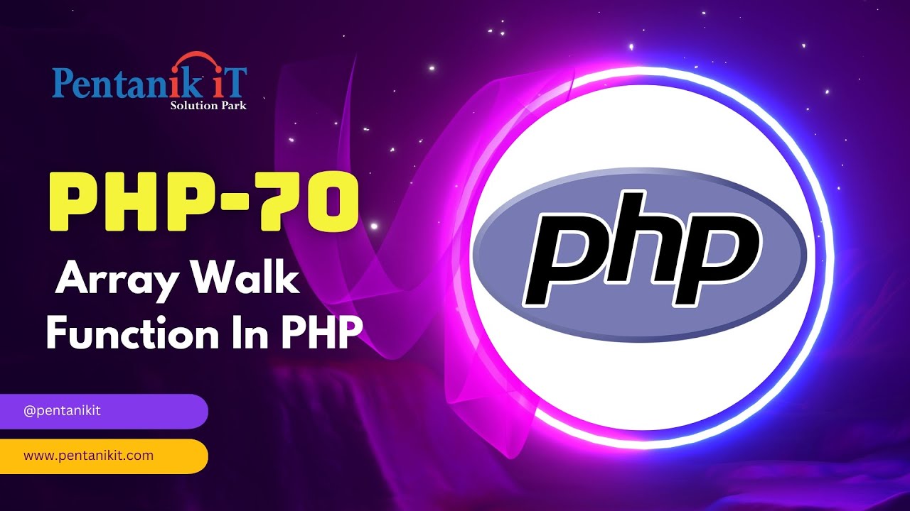 Array Walk Function In PHP