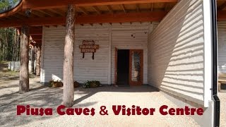 preview picture of video 'Piusa Caves Visitor Centre (overview) Estonia'