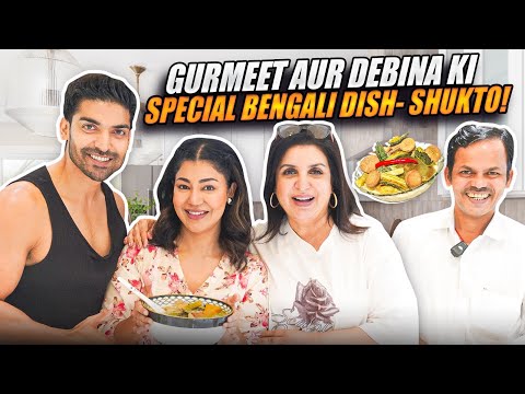 Gurmeet Aur Debinna Ki Bengali Dish Aur Dilip Ka Workout Session! @FarahKhanK