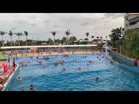 sulin bay water park wave pool video