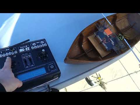 Mechanik RC-Ruderboot