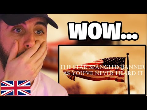British Guy Reacts to The Star Spangled Banner As You've Never Heard It! (VERY EMOTIONAL!)