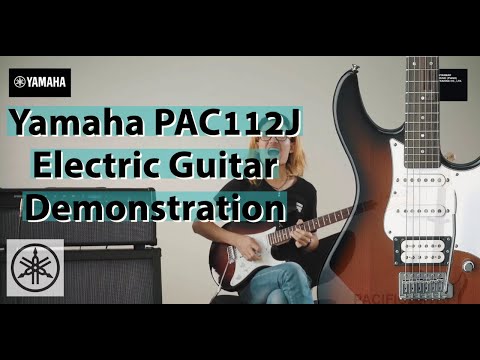Yamaha PAC112J Electric Guitar Demostration By Sat Naung